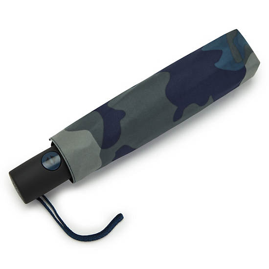 Kipling New Printed Umbrella Auto Open Accessories Cool Camo | CA 1711EB